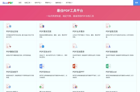 最佳PDF工具