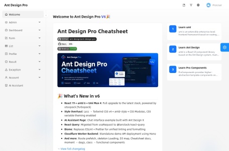 ANT DESIGN PRO
