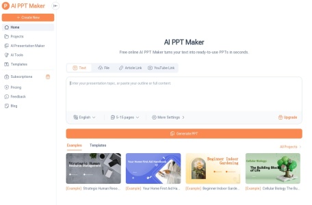 AI PPT Maker