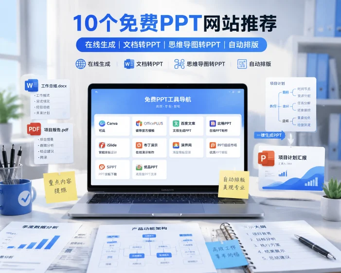 免费做PPT的网站有哪些