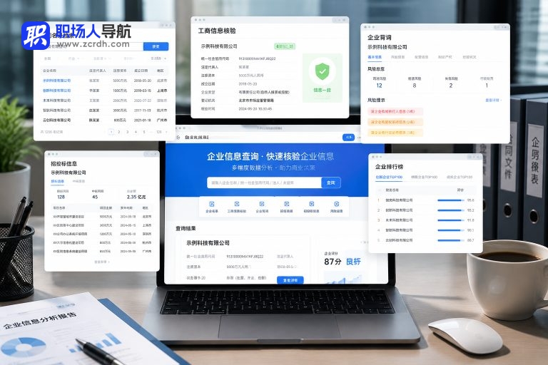 电脑上有什么网站可以查企业信息?这5个站点适合快速核验