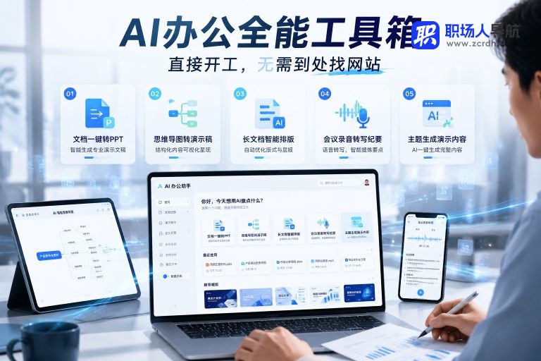 别再到处找 AI 做 PPT 的网站了，这一组够你直接开工