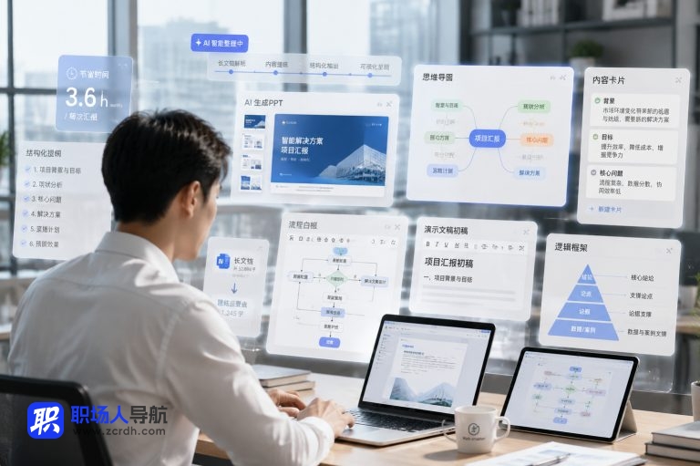 给常做汇报的职场人:这些 AI PPT 和导图工具很省时间