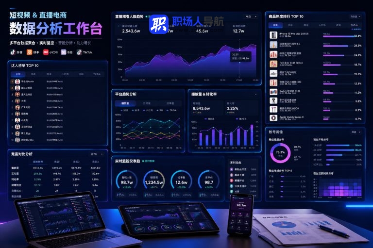 编辑推荐:短视频和直播数据分析网站,一次看全