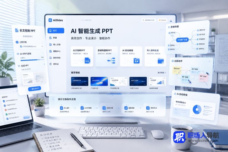 做PPT别再乱搜了,这一批AI生成工具够你挑到顺手