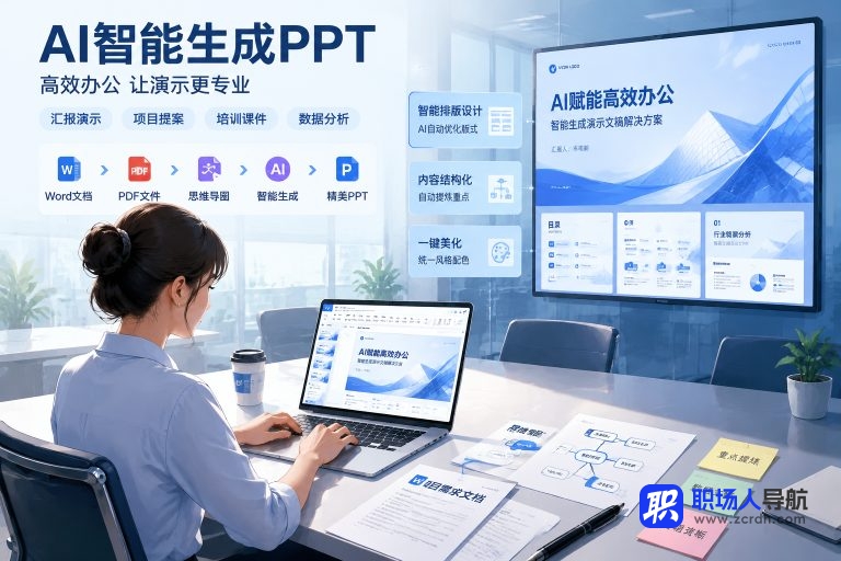 编辑推荐：这几款 AI PPT 工具，做汇报提案更省时间