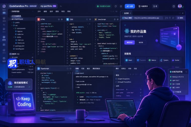 收藏备用:前端在线代码沙箱