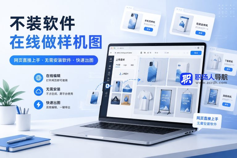 不装软件怎么在线做样机图?这5个网站直接上手