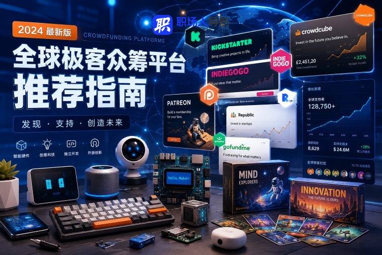 有哪些极客众筹网站比较靠谱？8个值得关注的平台推荐