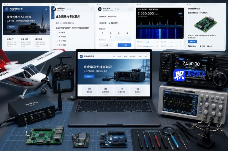 航模与无线电新手入门:先收藏这些实用站点
