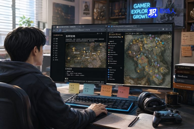 不花钱怎么查游戏攻略和互动地图
