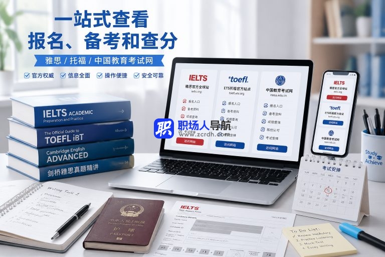 雅思托福备考太麻烦？这3个官方站点可以一站式查看报名、备考和查分
