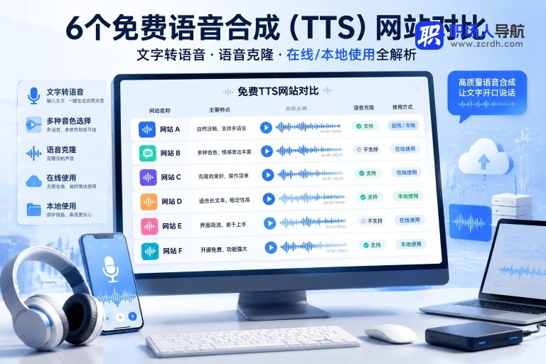 有哪些免费的语音合成（TTS）网站比较靠谱？