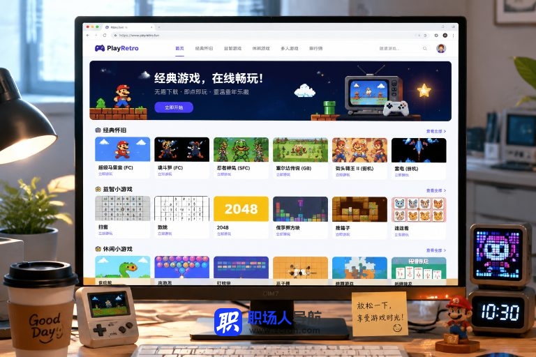 不用下载，哪里可以在线玩经典小游戏？