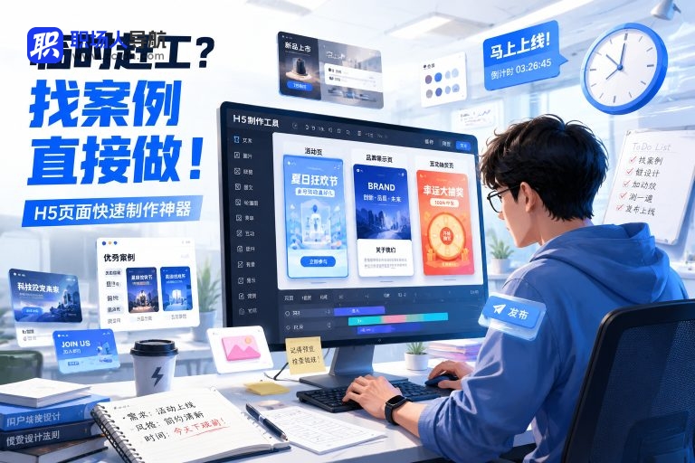 临时要做H5页面，有什么网站能用