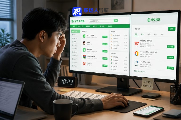 临时要找绿色软件下载网站，有哪些能直接用