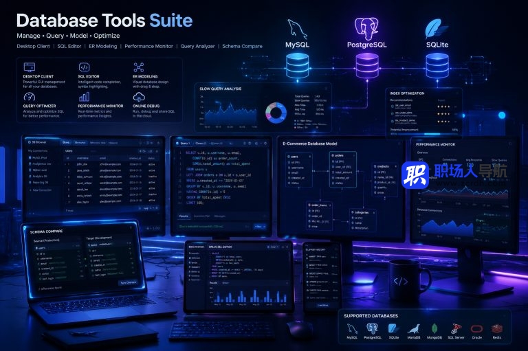 收藏备用:数据库管理、建模和 SQL 优化工具合集