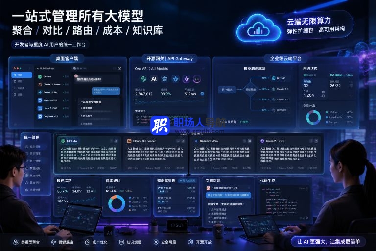 我会优先收藏的几个 AI 大模型聚合平台