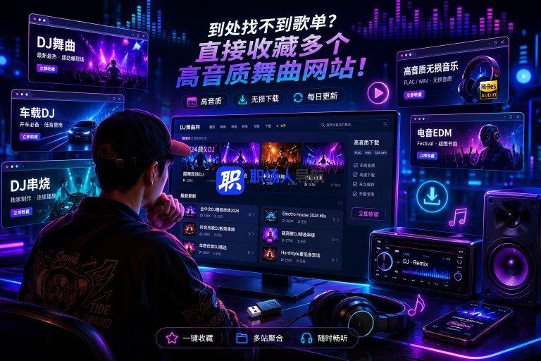 DJ歌单到处找不到?这几个网站直接下载高音质舞曲