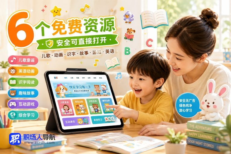 临时想给孩子找早教启蒙网站？这6个免费资源先收藏