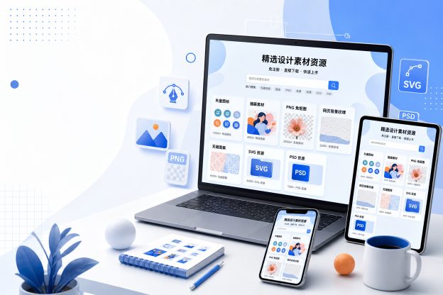不用注册怎么找免费设计素材：6个可直接上手的网站