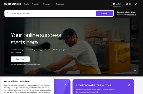 Hostinger Website Builder