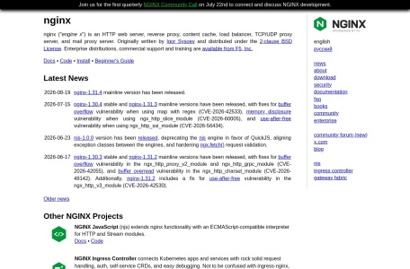 Nginx 官方文档