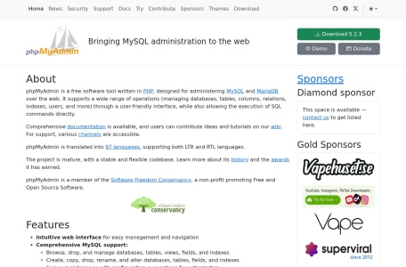phpMyAdmin