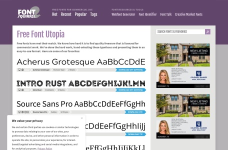 Font Squirrel Matcherator