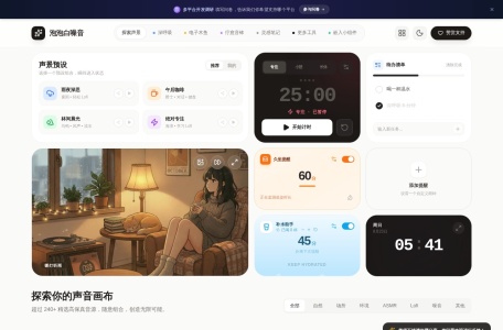 泡泡白噪音