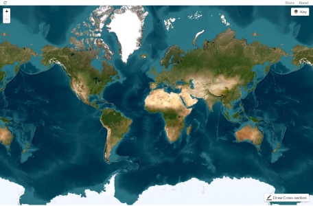 全球地震地图