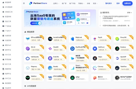 PartnerShare产品分享社区