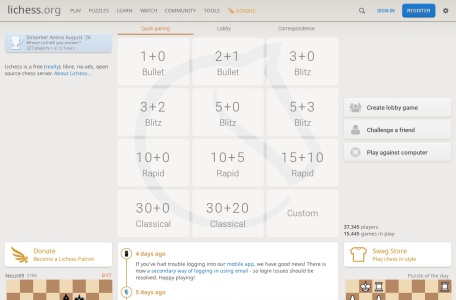 Lichess在线国际象棋