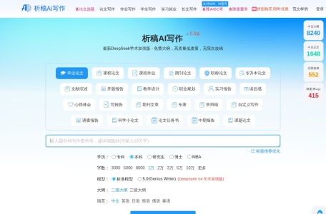 析稿