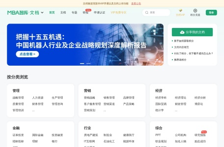 MBA智库文档