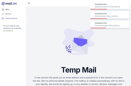 Mail.tm临时邮箱