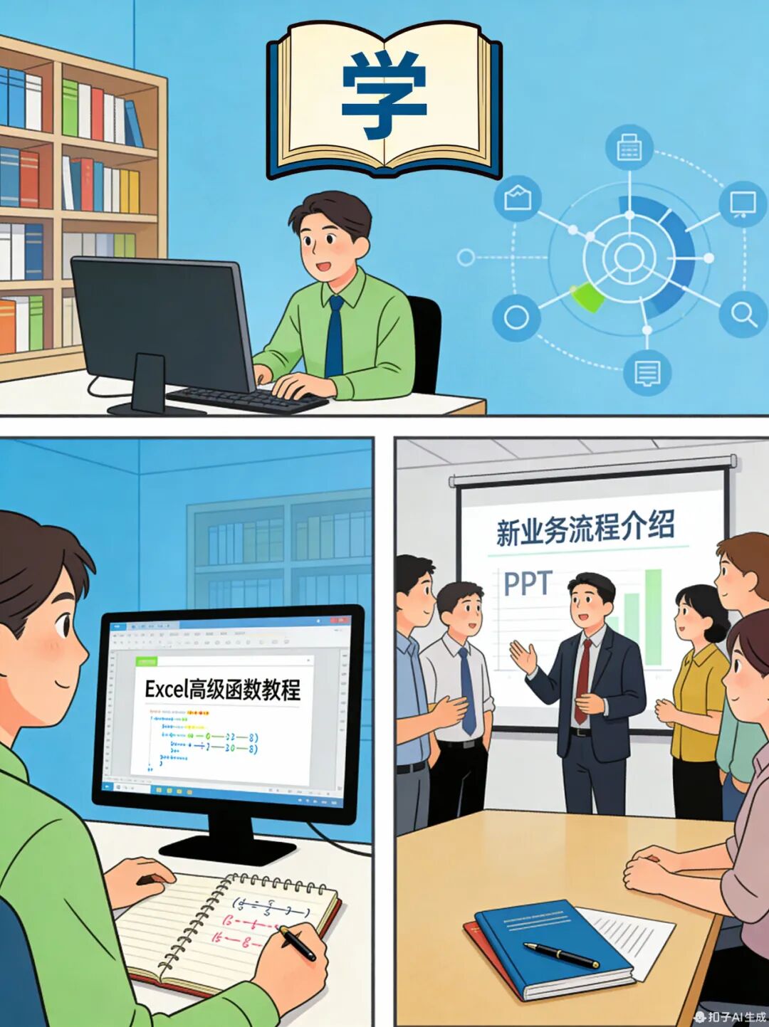 办公室工作人员必备技能:打造职场竞争力的