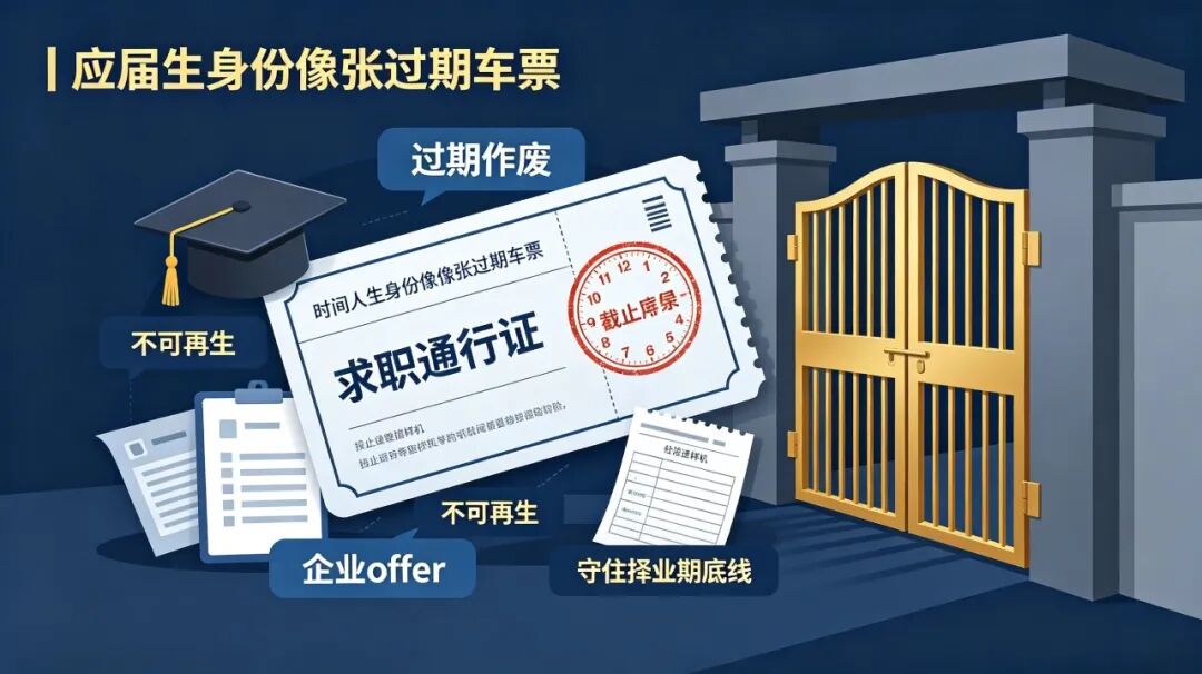 《应届生身份:大学生唯一不可再生的顶级资源,牢牢守住校招黄金窗口期》