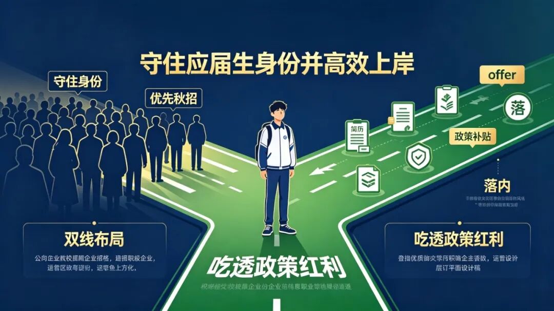 《应届生身份:大学生唯一不可再生的顶级资源,牢牢守住校招黄金窗口期》