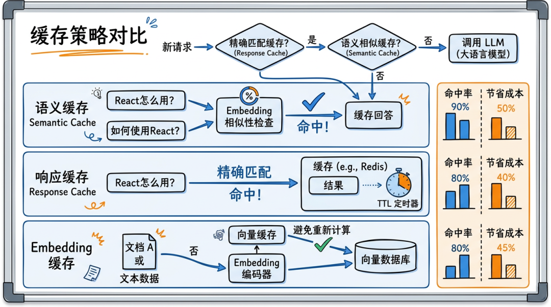 AI 应用的前端性能优化：流式渲染、Token 节约与缓存策略