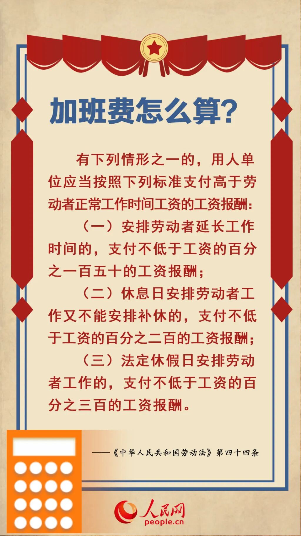 一图带你了解《中华人民共和国劳动法》