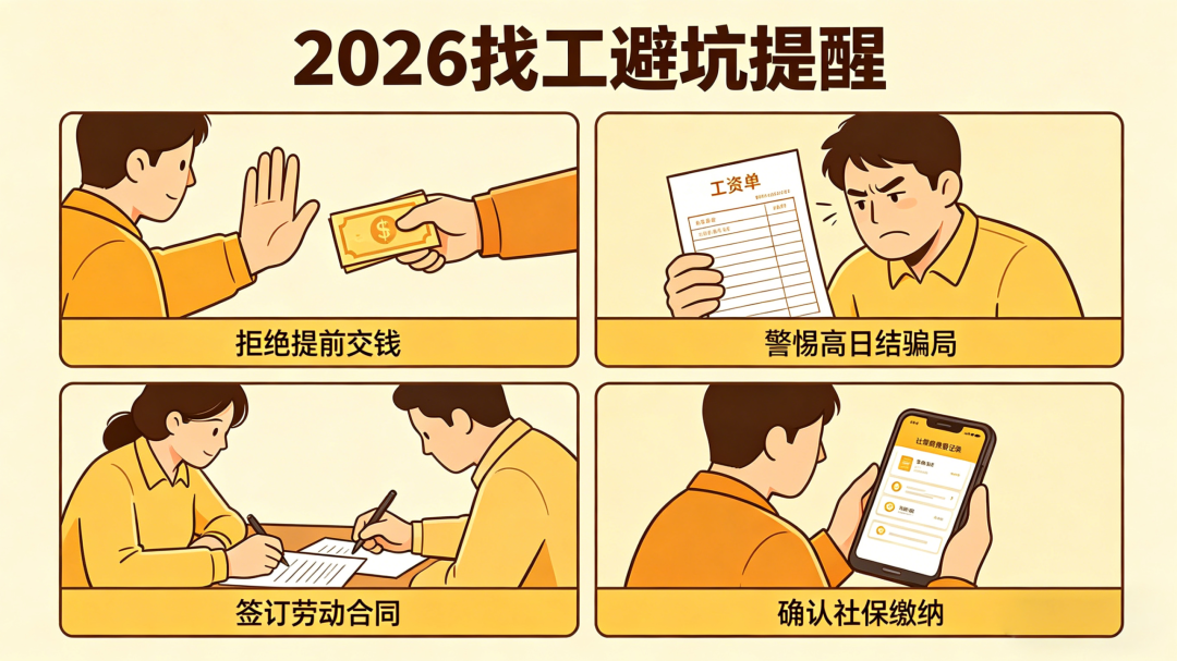 2026全国服务类普通工种薪资汇总|含找工渠道+避坑指南,普通人直接收藏