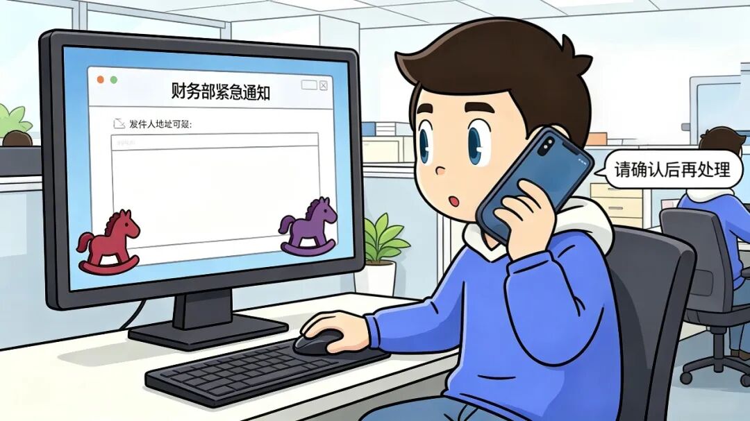 网络安全|工作必备!办公电脑安全防护小妙招来咯→