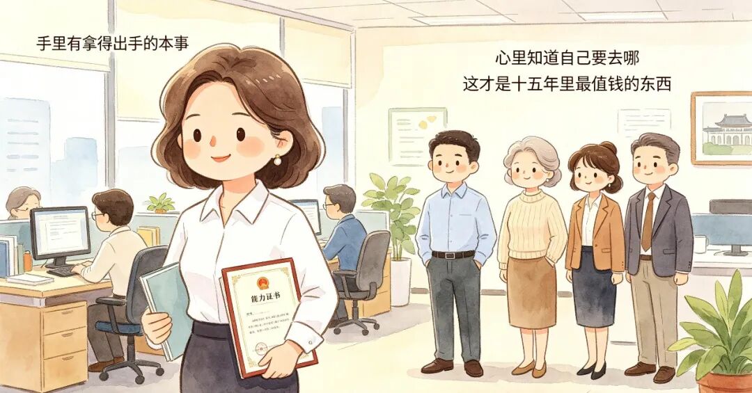 女性职场黄金15年,一定要坚持2件事