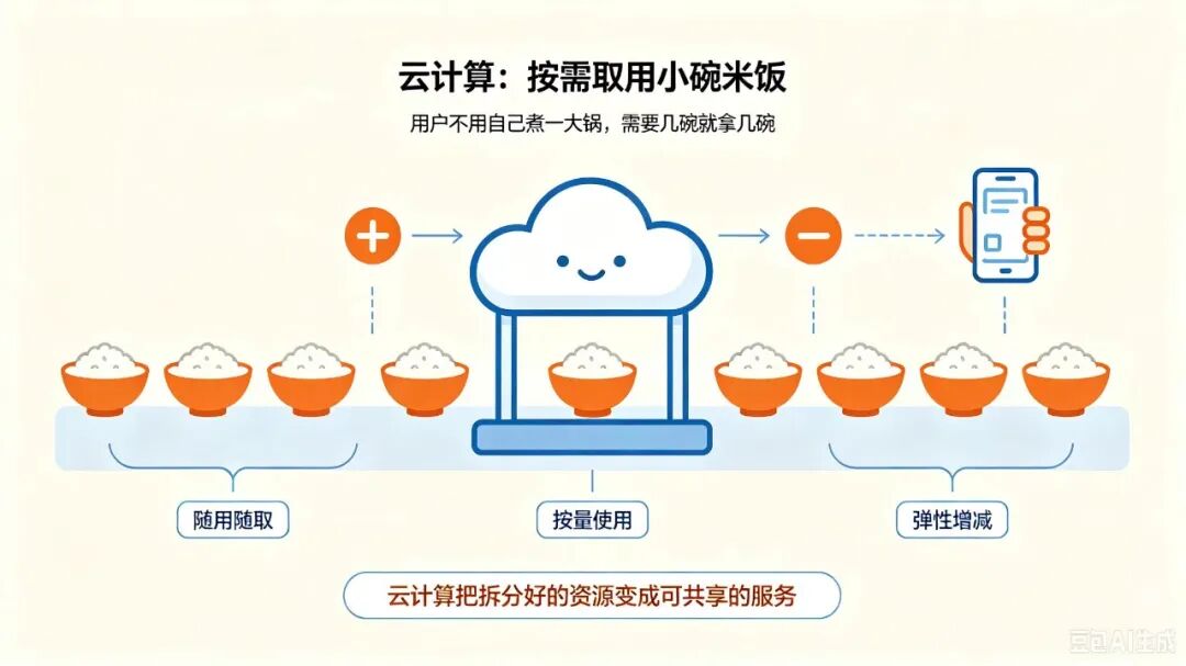 一锅米饭带你读懂:虚拟化、云计算与AI