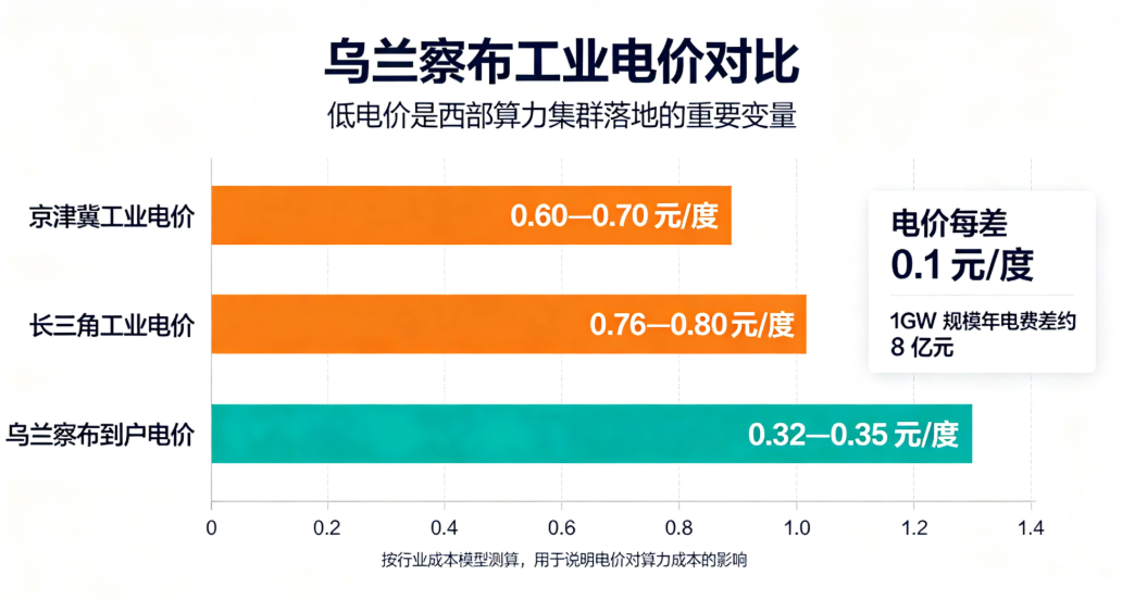 算力地理：中国城市区位优势，从 “拼人流” 到 “拼电流”