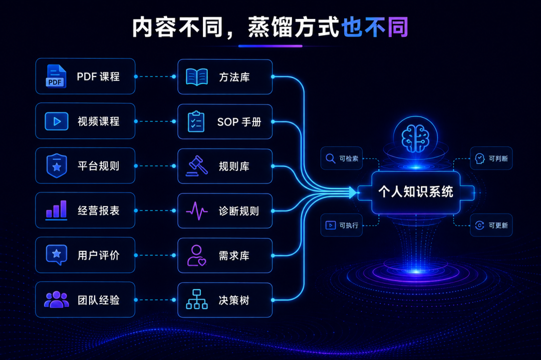 AI+电商:电商人应该如何蒸馏自己想学的任何知识?(附完整思路和 Skill)
