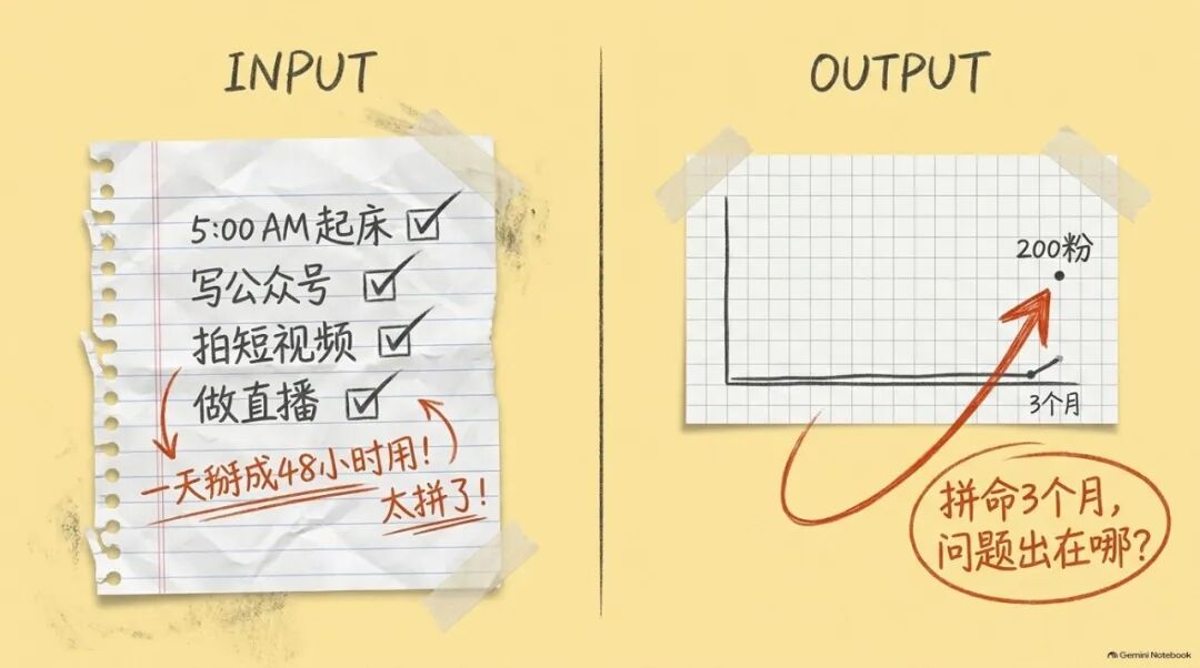 做自媒体最容易踩的坑——越努力越没结果