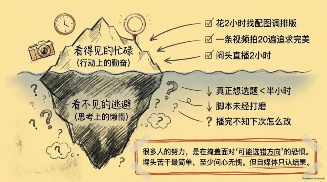 做自媒体最容易踩的坑——越努力越没结果
