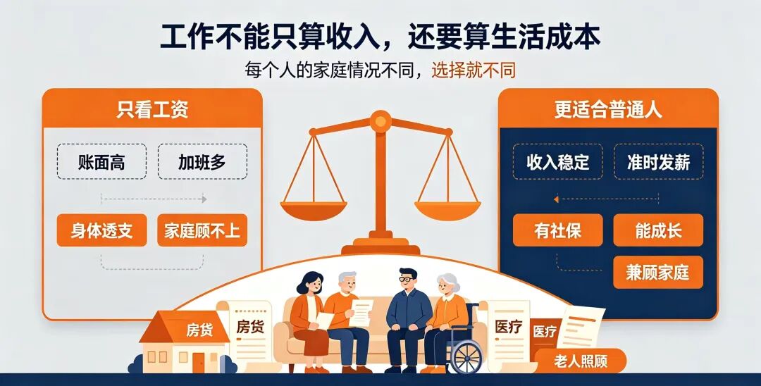 经济真相:找工作别再只看工资!普通人择业的7个生存标准